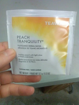 Teavana Peach Tranquility Tea Sachets - Pack of 100 Teas