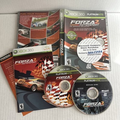 Forza Motorsport 2 Complete Collection - Microsoft Xbox 360 (2-disc) CIB