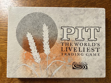 VINTAGE 1964 PARKER BROTHERS PIT CARD GAME No. 660 COMPLETE IN ORIGINAL BOX
