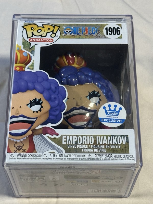 Funko Pop! One Piece: Emporio Ivankov #1906 ~ Funko Shop Exclusive & Hardstack