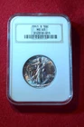 1941-S WALKING LIBERTY HALF DOLLAR NGC SNOW WHITE CERTIFIED MS--65 HALF!  #35