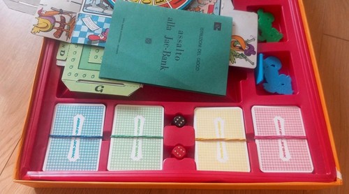 ASSALTO ALLA JAC BANK Gioco Da Tavolo Vintage Benito JACOVITTI Cocco Bill ottimo - Foto 4 di 24