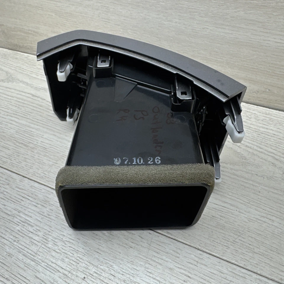 2007-2012 Mitsubishi Outlander passageiro painel lateral direito exterior acabamento de ventilação de ar fabricante de equipamento original - Imagem 4 de 4