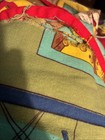 Vintage Circus Fabric Bedspread Blanket Coverlet Pillow Sham — photo 7