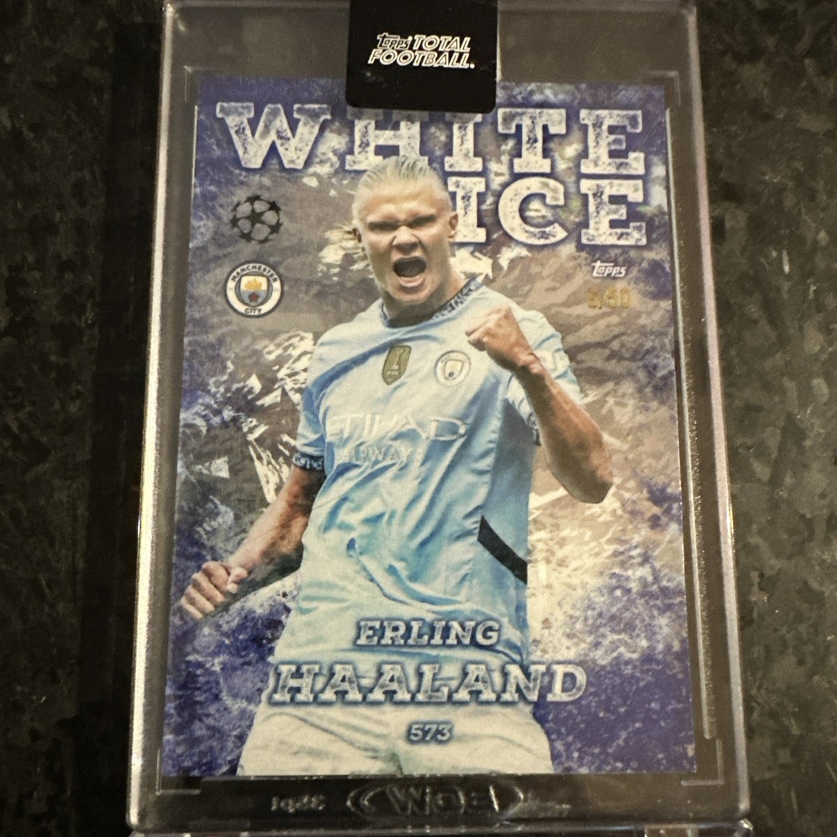 TOPPS CHAMPIONS COMPÉTITION 22/23 Numéro NS-9 Erling Haaland Now