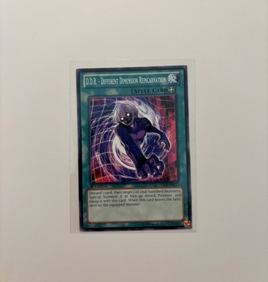 D.D.R. - Different Dimension Reincarnation Unlimited SDCR-EN025 SDCR NM Common