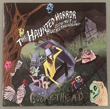 Buckethead Signed The Haunted Horror Sounds Of Bucketheadland Record Sleeve COA
