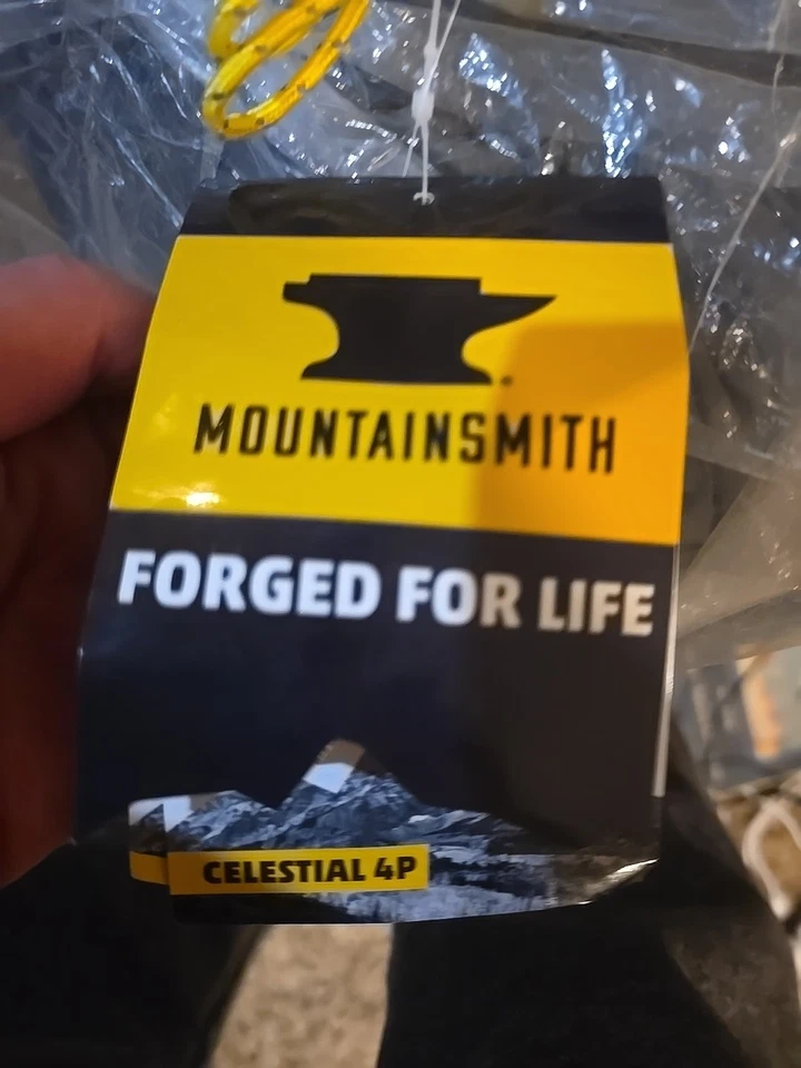 Tienda Mountainsmith Celestial 4 Personas 3 Temporadas Azul Coral Foto 2 de 4