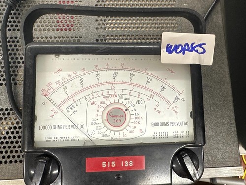 Working Simpson 269 Multimeter