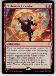 Firebender Ascension 137 Avatar: The Last Airbender Magic: The Gathering Rare