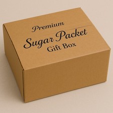 Premium Cane Sugar Packets Gift Box - 500 Packets