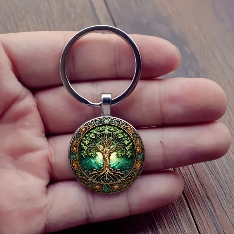 Lebensbaum Vintage-Anhänger – Symbol für Stärke, Wachstum & Verbundenheit