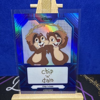 2025 Kakawow Phantom Disney Chip N Dale /175 Script Art Auto Blue PD-SBU-07