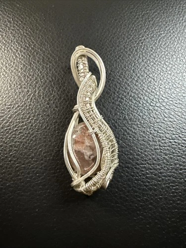 Handcrafted Purple Haze Sunstone Pendant