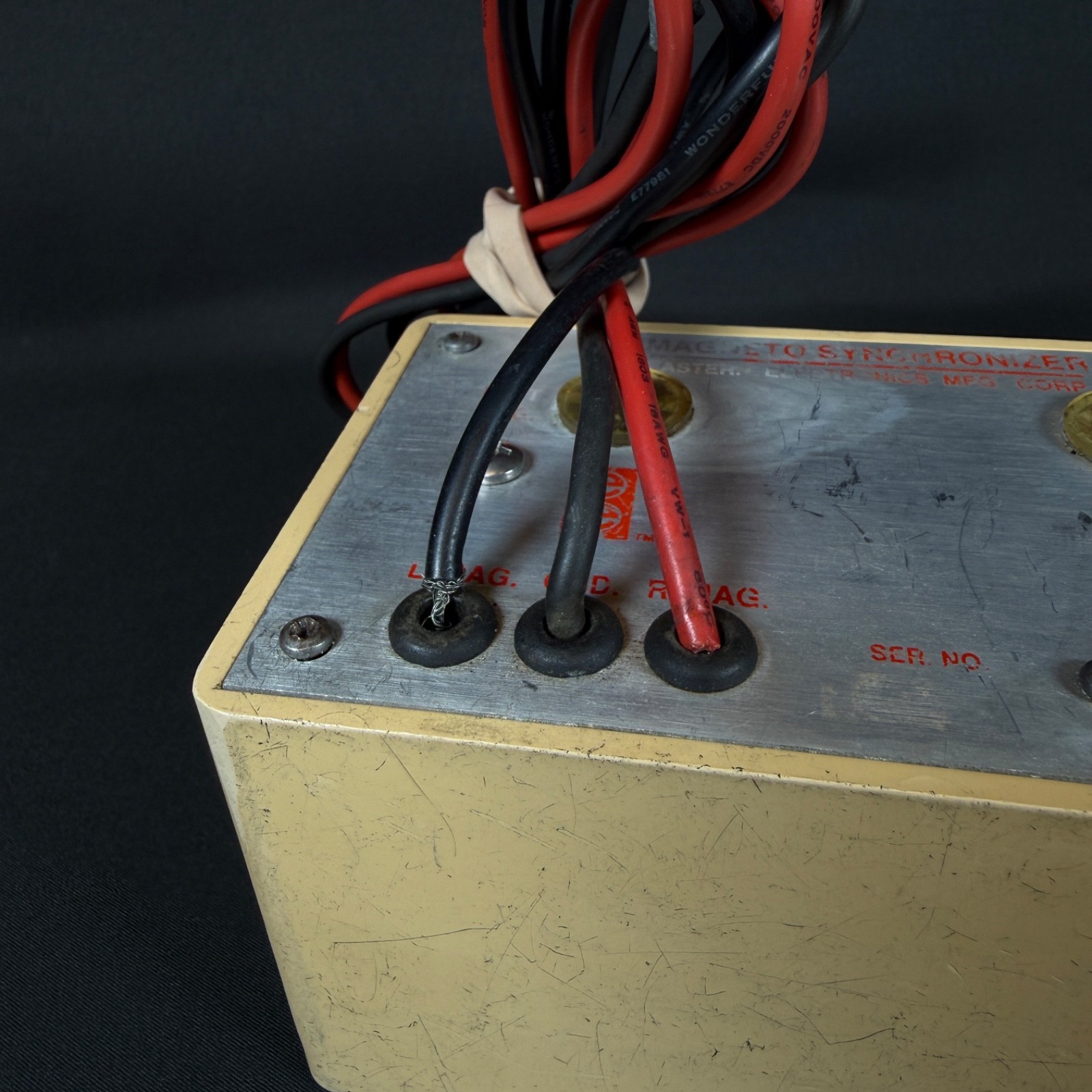 Vintage Eastern Electronics Magneto Synchronizer Model E50 Aircraft Ignition Tim