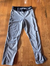 Nike Pro Women's Training Leggings Dri-Fit Grey Small