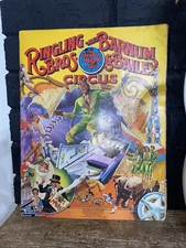 1982 Ringling Bros And Barnum And Bailey Circus 112th Edition Rare HTF MAGA