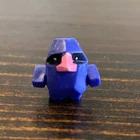 Vintage Pokemon Nosepass Mini Figure Blue Pink Nintendo Toy 0.75 Inch