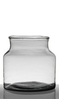 INNA-Glas Bonbon Glas Quinn, Recycelt, Klar - GrüN, 22,5Cm, Ø 18Cm