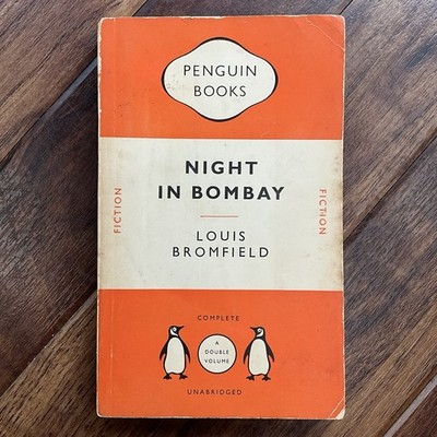 Night In Bombay - Louis Bromfield  - 1950 Penguin 1st Edition Double Volume PB