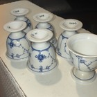 vintage Bing & Grøndahl (B&G) porcelain egg cup the classic Blue Fluted pattern — photo 5