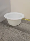 Pyrex #75 Vintage Rare Butter Tub, White Butter Bowl, Collectible Pyrex, No Lid