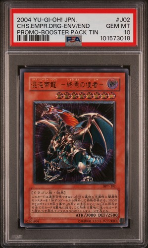 Chaos Emperor Dragon - Envoy Of The End BPT-J02 Ultimate Rare Yugioh PSA 10 *018