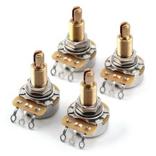 CTS 500K Calibtrated Set (4) Long Shaft "SVT" Vintage Taper Pots fits Gibson®