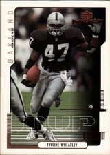2000 Upper Deck MVP - Tyrone Wheatley #122 - Raiders 
