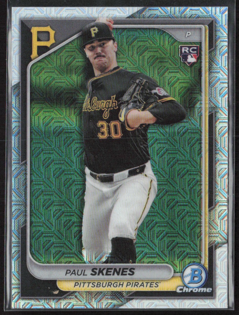 2024 Bowman Chrome #31 Paul Skenes Mojo Refractors