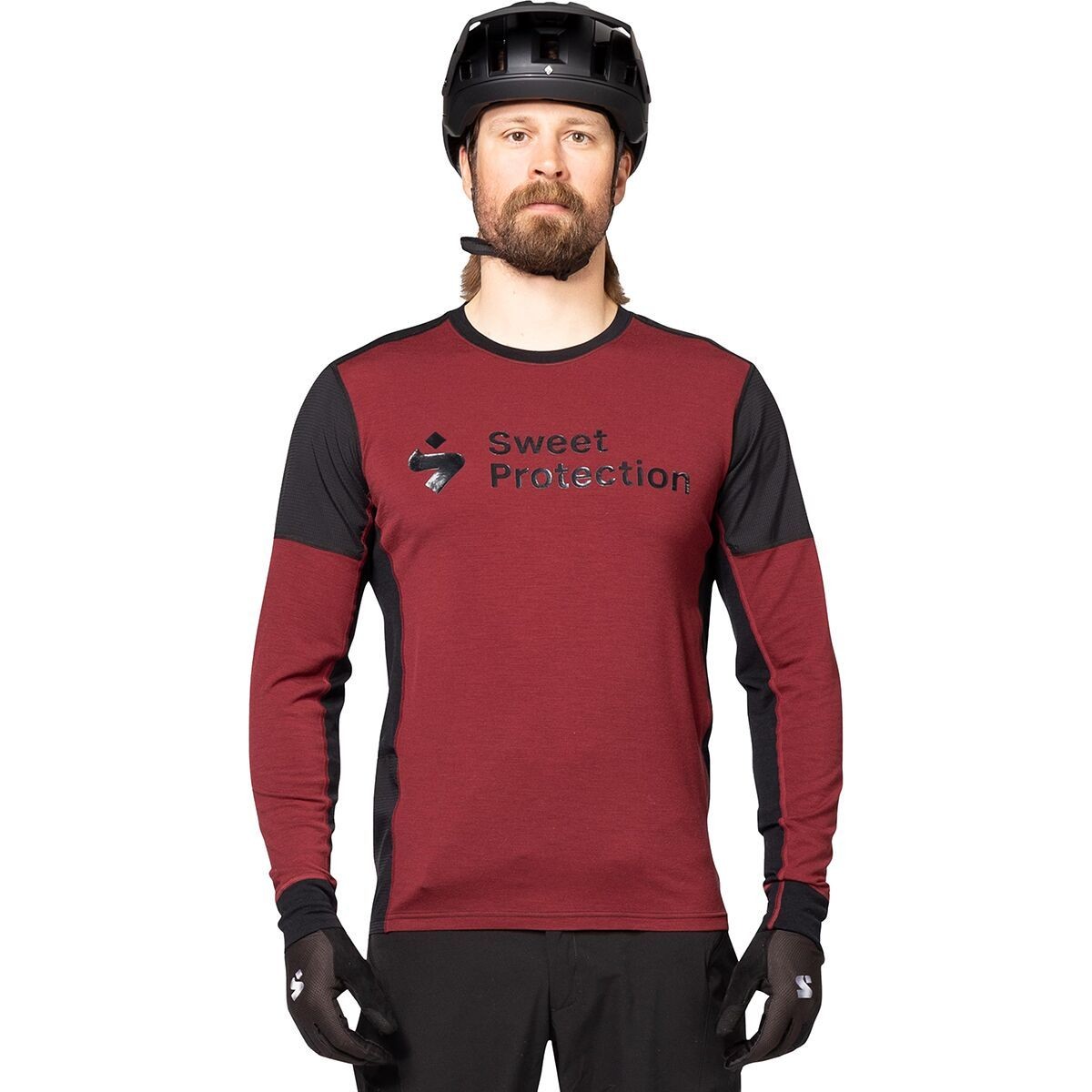 Трикотаж Sweet Protection Hunter Merino Hybrid с длинным рукавом - мужской темно-красный XL 15290₽