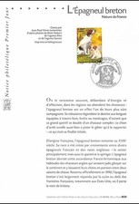 1999 Notice Philatélique - Les chiens, l'épagneul breton