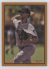 2019 Bowman Heritage Chrome Prospects Orange Refractor 2/25 Edward Cabrera 2d7