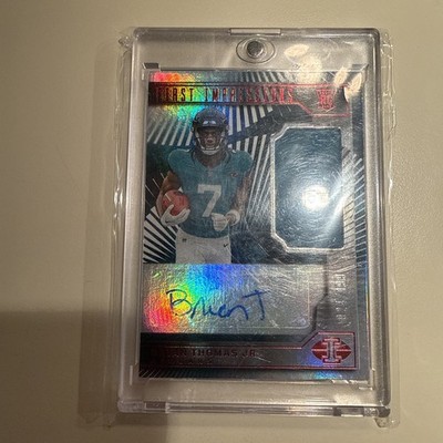 2024 Panini Illusions - First Impressions Auto Brian Thomas Jr.  102/199