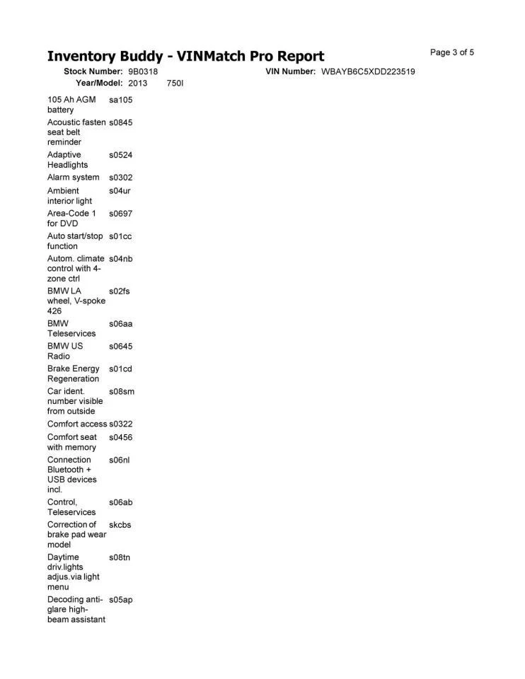 Driver Left Caliper Rear Fits 10-17 BMW 550i GT 617540 - Image 4 of 4