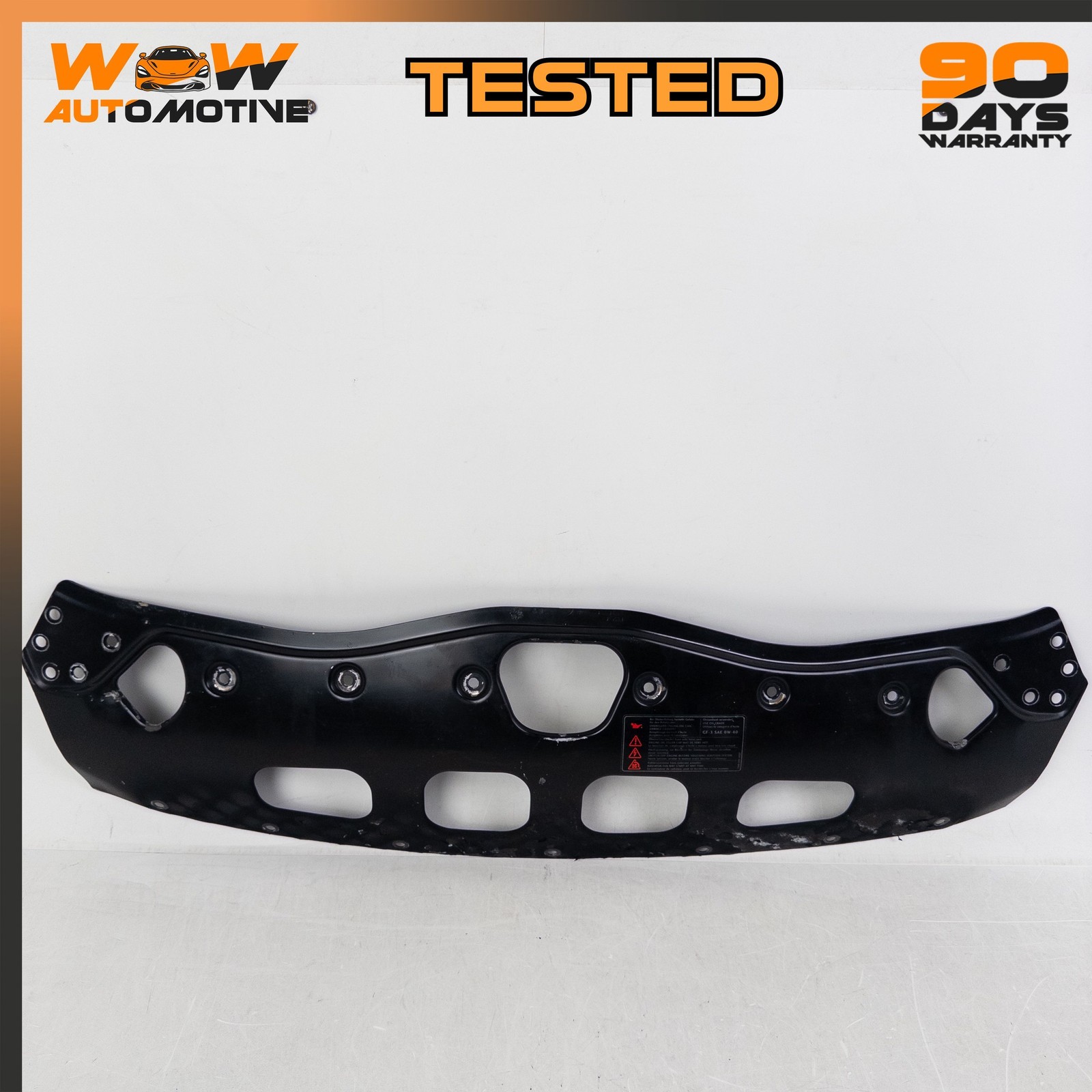 07-11 BENTLEY CONTINENTAL GTC FRONT RADIATOR SUPPORT MOUNT CROSS PANEL OEM