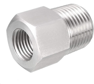 Reduzierrohrverbindungsadapter 1/2 NPT Stecker auf M14x1.5 Steckerdose Edelstahl