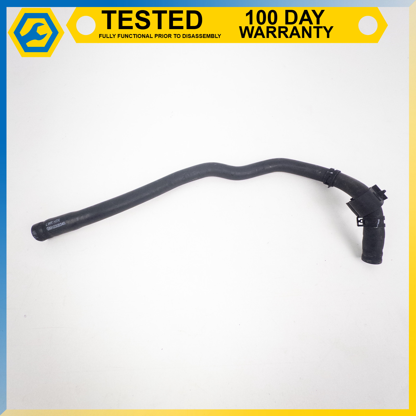 05-13 CHEVROLET CORVETTE C6 6.2L ENGINE RADIATOR COOLANT HEATER HOSE PIPE SET OE
