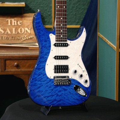 E-Gitarre Greco WS-ADV-G Aqua Blue A230625 Made in Japan mit Gigbag