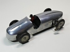 Very Rare 1930's "AUTO UNION / AUDI" Racer with Pinocchio figure, clockwork