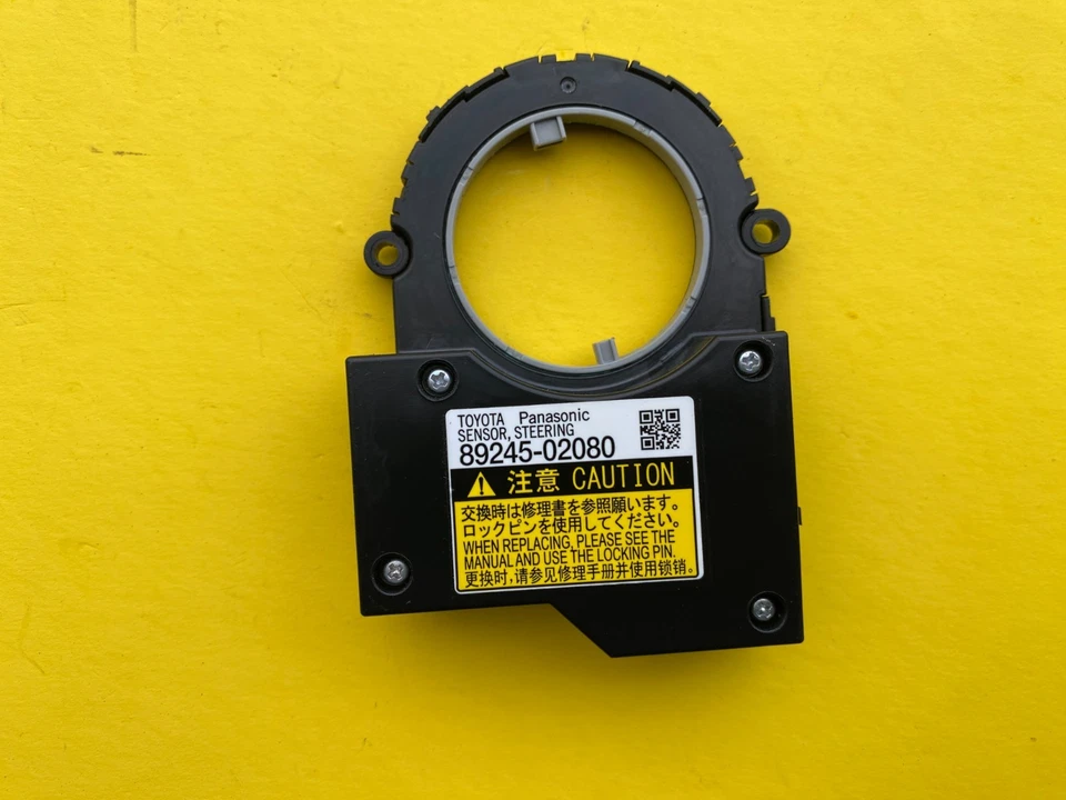 Sensor de ángulo de posición de columna de dirección Toyota Highlander 2014-19 OEM 89245-02080 Foto 3 de 4