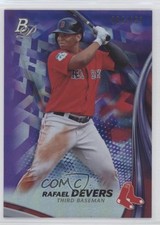 2017 Bowman Platinum Top Prospects Purple 104/250 Rafael Devers #TP-RD 12i0