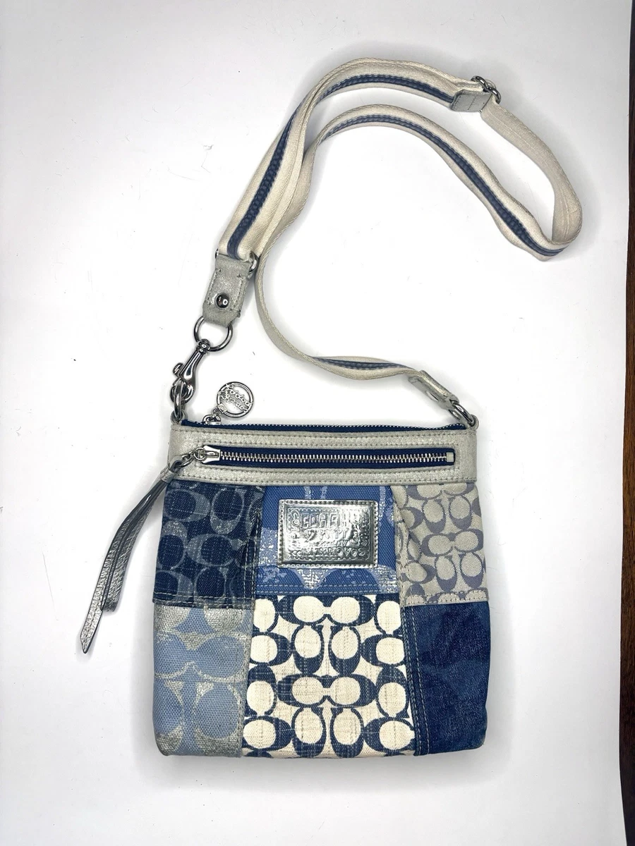 Coach Poppy Small Denim Exterior Bags & Handbags for Women for