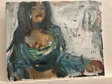 Boudoir Figure Portrait Realism Disney Oil Painting 16x20 Canvas Original Signed