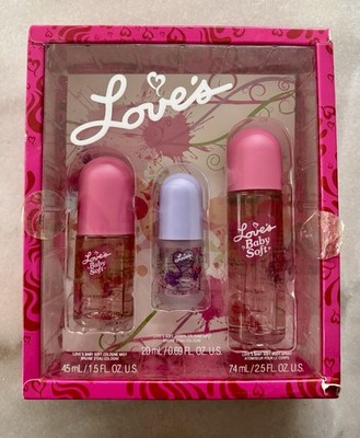 LOVE'S BABY SOFT By Dana Cologne Mist, Body Spray & Jasmin Cologne Mist VINTAGE