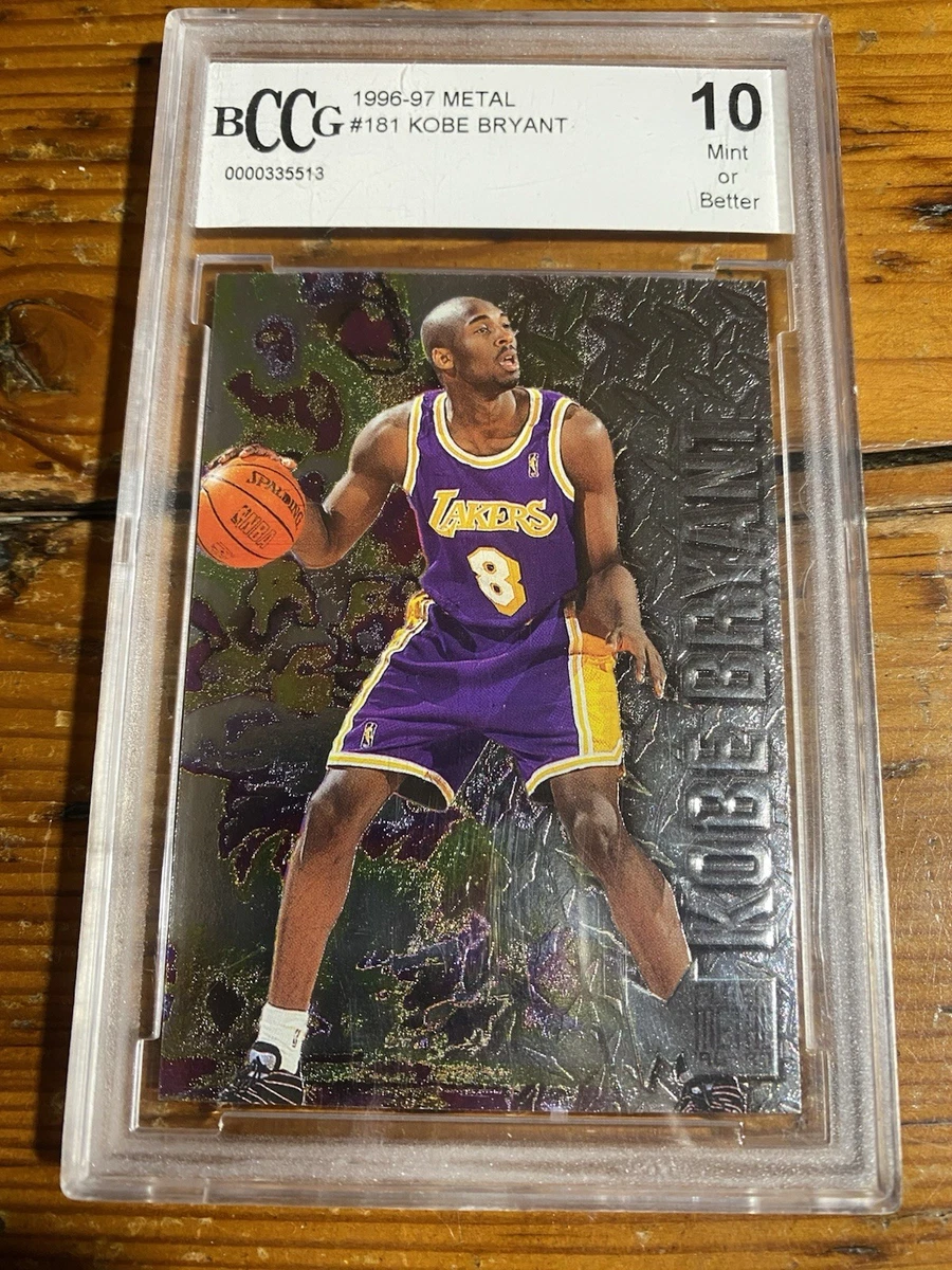 Fleer Kobe Bryant Beckett Collectors Club Grading (BCCG