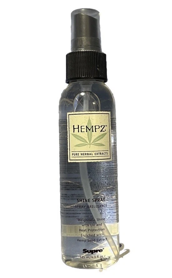 Spray para el cabello sin peso Supre Hempz Shine 4,3 oz (fórmula CA) Foto 4 de 4