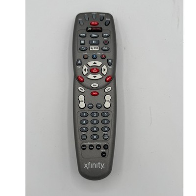 Xfinity Comcast Universal Remote Control RC1475511/01B Silver Black Cable TV DVR
