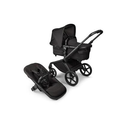 bugaboo Kinderwagen Sportwagen Fox 5 Black Moon Liegeaufsatz Sitz Komfort