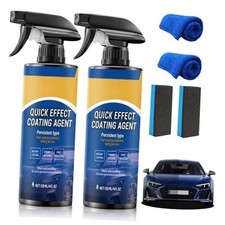 2PCS Car Coating Spray,Quick Effect Coating Agent for Car Coating Spray,Quick